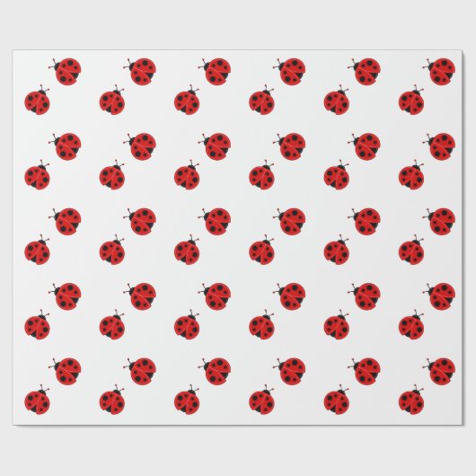 Lady Bugs Geschenkpapier (Flach)