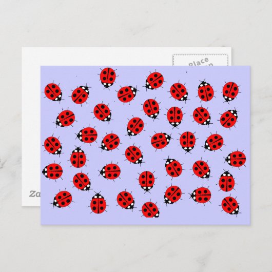 Lady Bugs Items Postkarte (Vorne/Hinten)