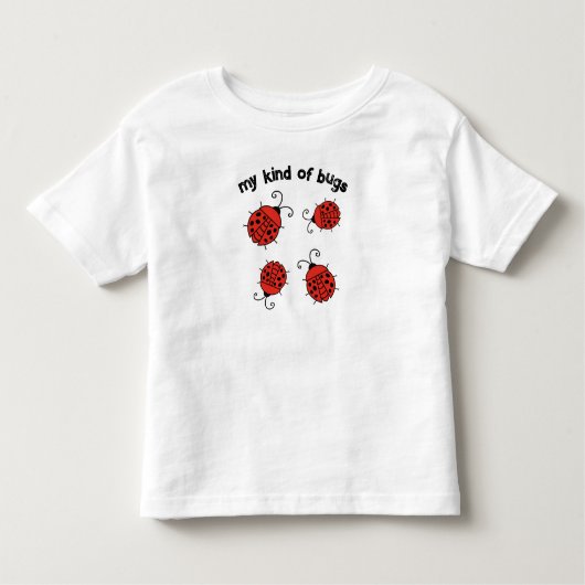 Lady Bugs Kleinkind T-shirt (Vorderseite)