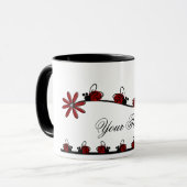 Lady Bugs Tasse (Vorderseite Links)