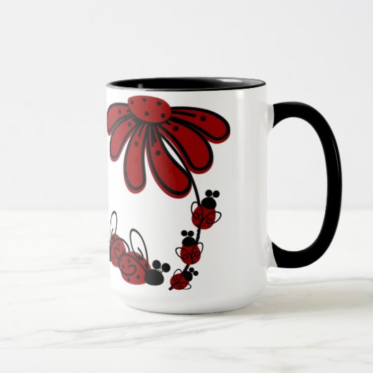 Lady Bugs Tasse (Rechts)