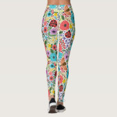 Lady Bugs und Blume Leggings (Rückseite)