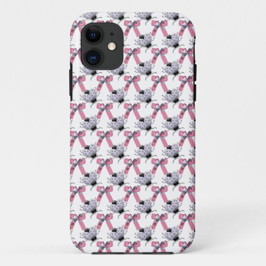 Lady Bugs und Bows Case-Mate iPhone Hülle (Rückseite)