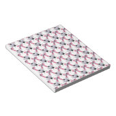 Lady Bugs und Bows Notizblock (angewinkelt)