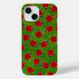 Lady Bugs und Grüngras Case-Mate iPhone Hülle