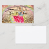 Lady Business Card Visitenkarte (Vorne/Hinten)