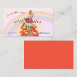 Lady Business Card Visitenkarte