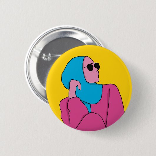Lady Button (Vorne & Hinten)