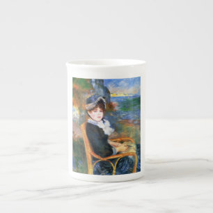 Lady by the Seashore (von Pierre-Auguste Renoir) Porzellantasse