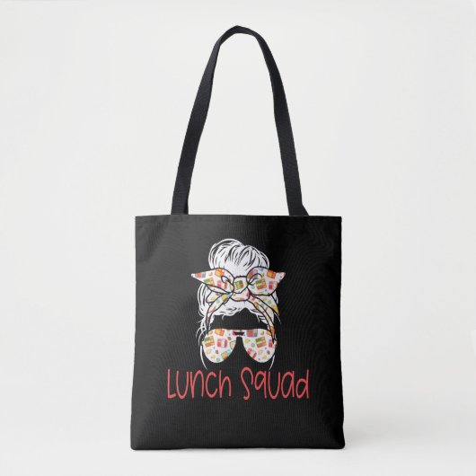 Lady Cafeteria Worker Back to School Gift Tasche (Vorderseite)