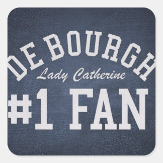Lady Catherine de Bourgh #1 Fan Quadratischer Aufkleber