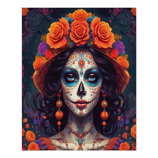 Lady Catrina portrait Poster (Vorderseite)