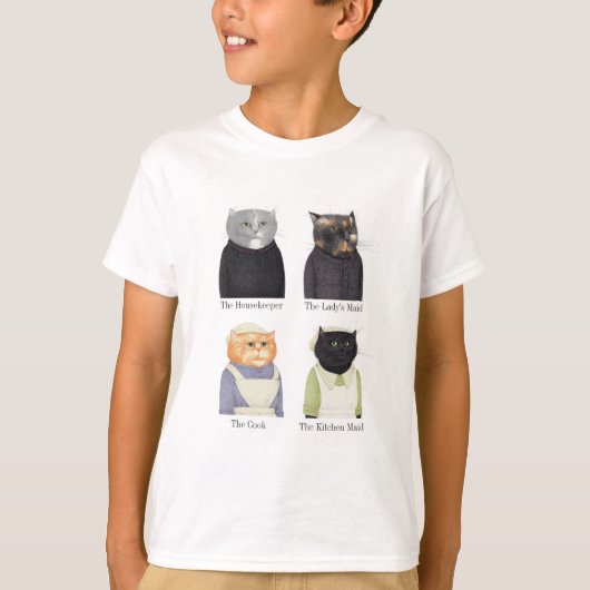 LADY CATS Boys' Basic T - Shirt (Vorderseite)