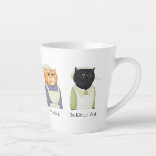 LADY CATS Latte Tasse + Text