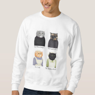 LADY CATS Men Basic Sweatshirt