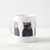 LADY CATS White Tasse (Vorderseite Links)
