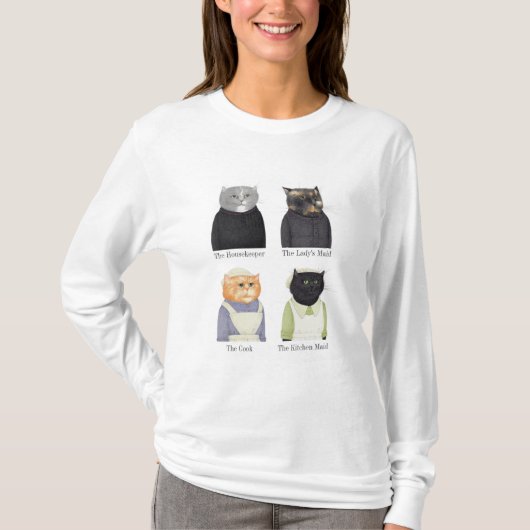 LADY CATS Women's Basic Long Sleeve T - Shirt (Vorderseite)