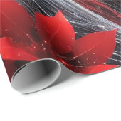 Lady Christmas Geschenkpapier (Rolleneckpunkt)