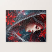 Lady Christmas Puzzle (Horizontal)