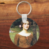Lady Clare mit Fawn Schlüsselanhänger (Vorderseite)