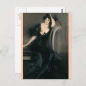 Lady Collin Campbell - Boldini Postkarte (Vorne/Hinten)