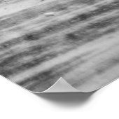 Lady Cyclist mit einem Roten Regenschirm, Florenz, Poster (Ecke)