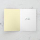 Lady "Dare to dream" auf Green Inspiration Karte (Innenseite)