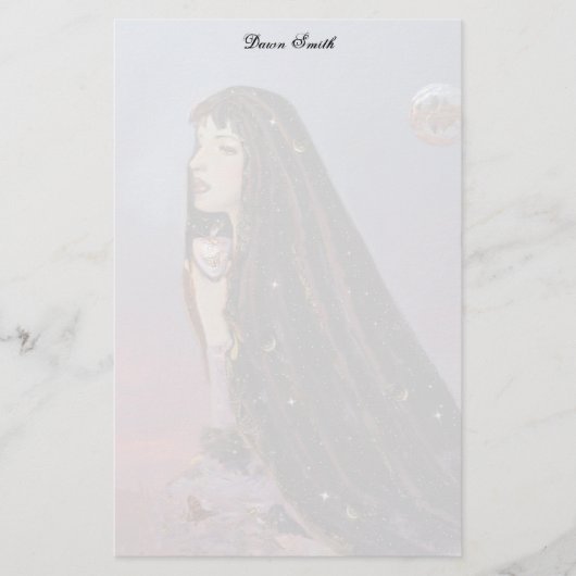 Lady Dawn Letter Paper! Briefpapier (Vorderseite)