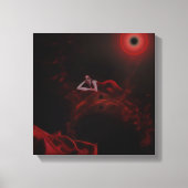 Lady Death in Red Leinwanddruck (Vorderseite)