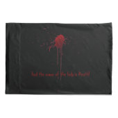 Lady Death Pillows Kissenbezug (Rückseite-Links)