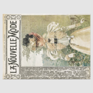 Lady Decoupage Vintag Seidenpapier