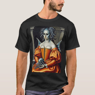 Lady Deep One, eine gruselige Lovecraftianische Bü T-Shirt