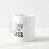 Lady der Klasse Kaffeetasse (Vorderseite Links)