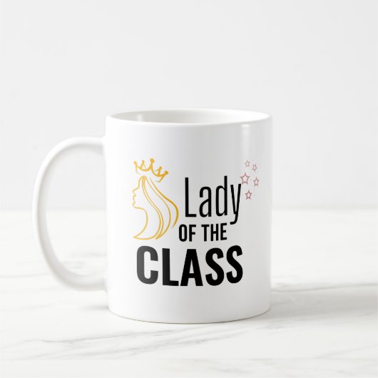 Lady der Klasse Kaffeetasse (Links)
