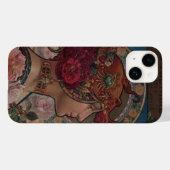 Lady der Rose Case-Mate iPhone Hülle (Rückseite (Horizontal))