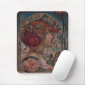 Lady der Rose Mousepad (Mit Mouse)