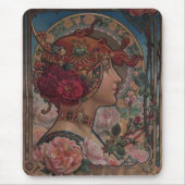 Lady der Rose Mousepad (Vorne)