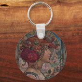 Lady der Rose Schlüsselanhänger (Vorderseite)