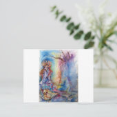 LADY DES SEES POSTKARTE (Stehend Vorderseite)