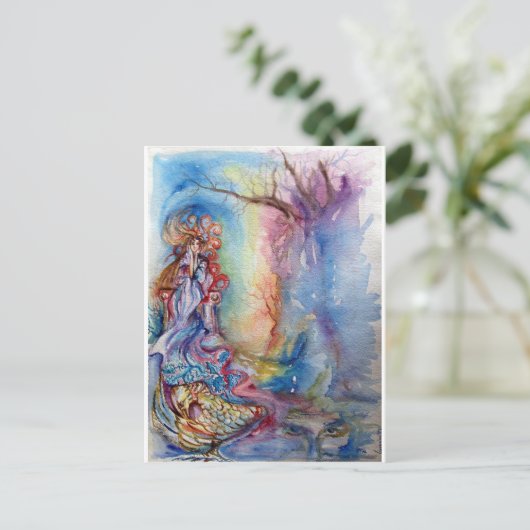 LADY DES SEES POSTKARTE (Stehend Vorderseite)