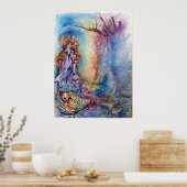 LADY DES SEES, riesige Größe Poster (Küche)