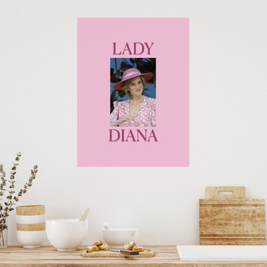 Lady Diana Poster (Küche)