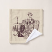 Lady Drink Badhandtuch Set (Waschlappen)