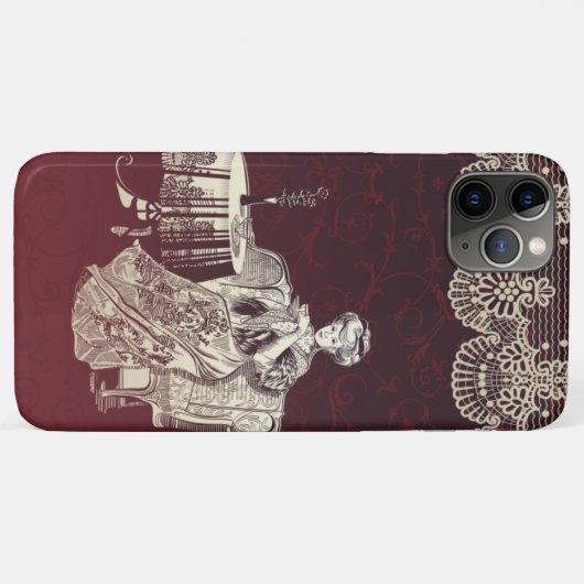 Lady Drink Case-Mate iPhone Hülle (Rückseite (Horizontal))