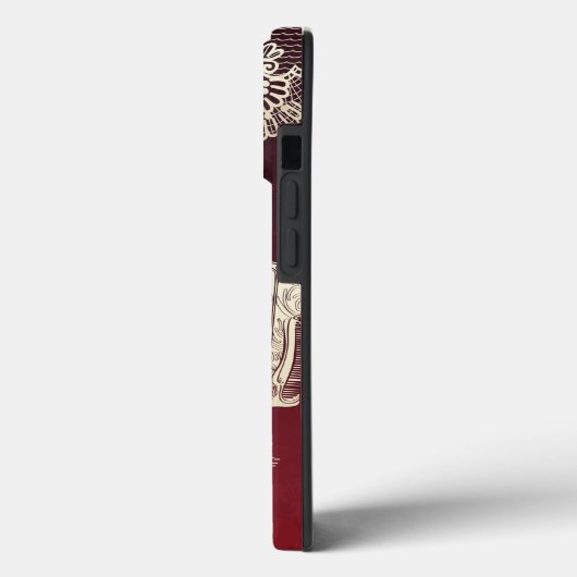 Lady Drink Case-Mate iPhone Hülle (Rückseite / Links)