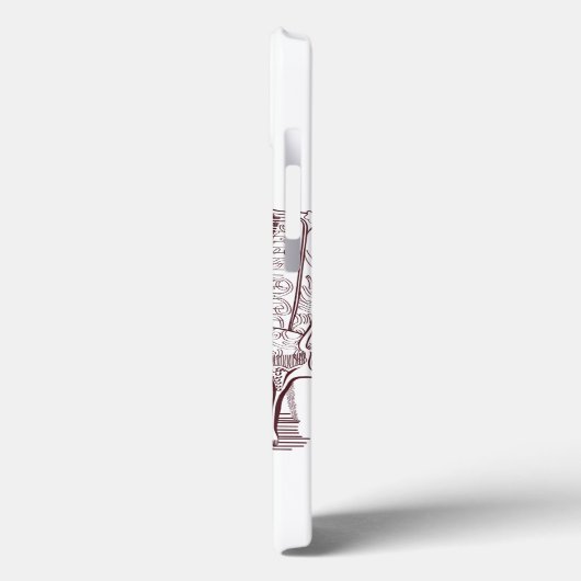 Lady Drink Case-Mate iPhone Hülle (Rückseite / Links)