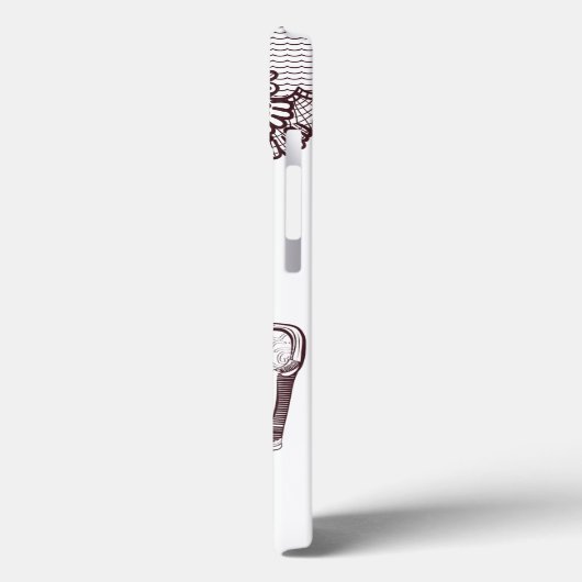 Lady Drink Case-Mate iPhone Hülle (Rückseite / Links)