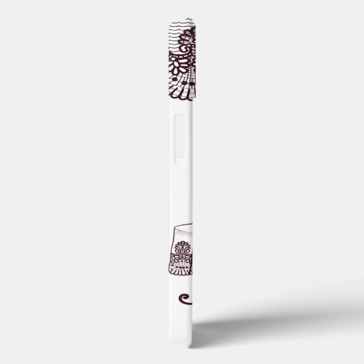 Lady Drink Case-Mate iPhone Hülle (Rückseite / Rechts)