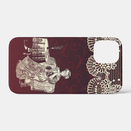 Lady Drink Case-Mate iPhone Hülle (Rückseite (Horizontal))