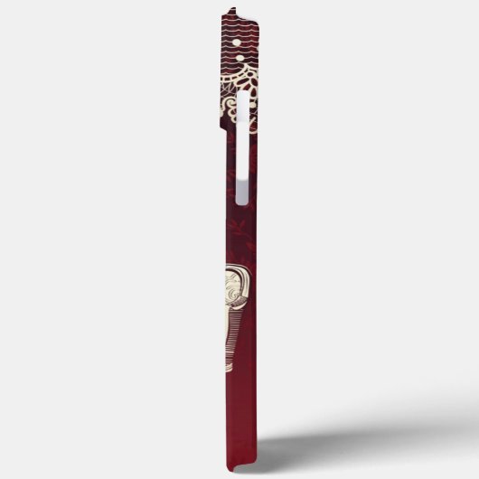 Lady Drink Case-Mate iPhone Hülle (Rückseite / Links)